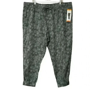 Orvis Joggers XXL Green Tencel Comfy Relaxed Fit Pull-On Pockets Athleisure NWT